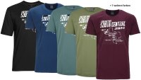 Übergrößen T-Shirt AHORN SPORTSWEAR 12 Farben South Central weiß 3XL-10XL