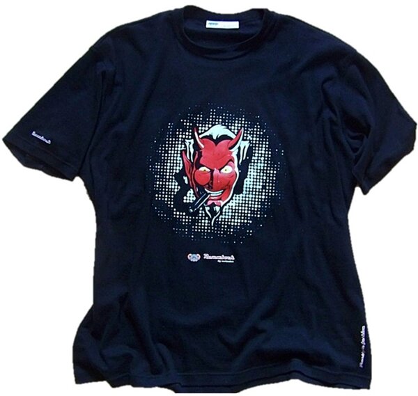 Übergrößen T-Shirt RAMMBOCK Devil schwarz 3XL-5XL