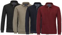 Redmond Polo-Sweatshirt 4 Farben 2XL-6XL Regular Fit