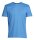 Übergrößen Basic T-Shirt AHORN SPORTSWEAR parisian blue 3XL