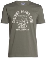 Übergrößen Schickes T-Shirt AHORN SPORTSWEAR 6 Farben Druck "Boxing Club"