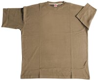 Übergrößen Basic T-Shirt HONEYMOON Khaki...