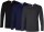 Übergrößen Basic-Longsleeve-T-Shirt HONEYMOON 3 Farben 3XL bis 15XL