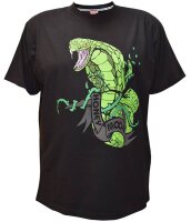 Übergrößen Designer T-Shirt HONEYMOON "Viper" 3XL bis 7XL