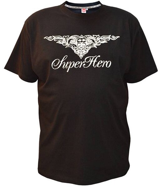 Übergrößen Designer T-Shirt HONEYMOON "SuperHero" 4XL