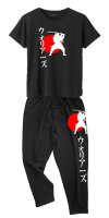 Übergrößen Schicker Jogginganzug HONEYMOON Samurai T-Shirt 3XL-15XL