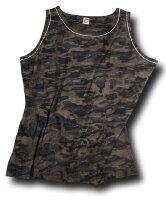 Übergrößen Tanktop T-Shirt Trägershirt Muscleshirt HONEYMOON camouflage 3XL-12XL