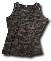 Übergrößen Tanktop T-Shirt Trägershirt Trägertop Muscleshirt HONEYMOON camouflage 3XL bis 12XL