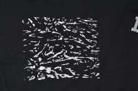 Übergrößen Tolles Longsleeve T-Shirt Kamro Print weiß/silber 5XL-8XL