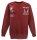 Übergrössen Schickes Sweatshirt bestickt, bedruckt LAVECCHIA Bordeaux LV-603