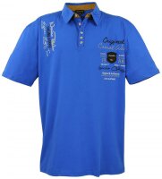 Übergrössen Hippes Polo-Shirt Kurzarm LAVECCHIA 7 Farben LV-610