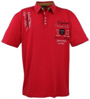 Übergrössen Hippes Polo-Shirt Kurzarm LAVECCHIA 7 Farben LV-610