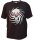 Übergrößen Designer T-Shirt HONEYMOON "Skull" 3XL bis 12XL