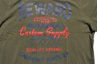 Übergrößen T-Shirt Custom Supply Oliv...