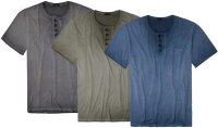 Übergrössen Hippes T-Shirt Kurzarm LAVECCHIA 3 Farben LV-4055