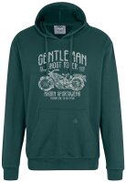 Übergröße Hoody AHORN SPORTSWEAR Gentleman Ghost Rider Bottle Green 4XL
