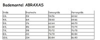 Übergrößen Bademantel Saunamantel ABRAXAS leichte Sommerqualität 2 Farben 3XL-10XL