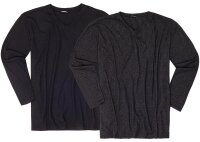 Übergrössen Feinstrick-Pullover V-Ausschnitt LAVECCHIA in 2 Farben LV-1006