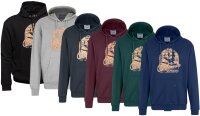Übergrößen Kapuzen-Sweatshirt AHORN SPORTSWEAR California Longboard 6 Farben