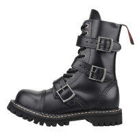 ANGRY ITCH-10-Loch Gothic Army Ranger Armee Leder Schuhe...