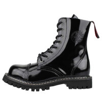 ANGRY ITCH-8-Loch Army Ranger Armee Lackleder Stiefel mit...