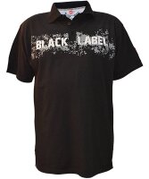 Übergrößen Designer Poloshirt HONEYMOON "Black Label" 3XL bis 12XL