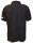 Übergrößen Designer Poloshirt HONEYMOON "Casuals Blob" schwarz 5XL