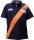 Übergrößen Designer Poloshirt HONEYMOON HMN orange/schwarz 3XL bis 12XL