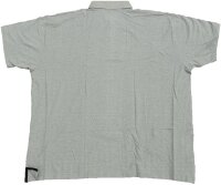 Übergrößen Tolles KAMRO Poloshirt Piqué Grau/Schwarz mit Brusttasche 7XL-12XL