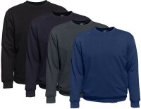 Übergrößen Basic-Sweatshirt AHORN SPORTSWEAR 4 Farben 3XL-10XL