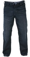 Übergrößen Schicke Jeans D555 CLINT dunkelblau W42-W50, L32