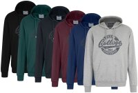 Übergrößen Kapuzen-Sweatshirt AHORN SPORTSWEAR College 6 Farben