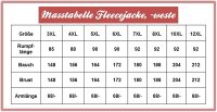 Übergrößen Kuscheliger Fleece-Jogginganzug marc & mark schwarz 2XL-10XL