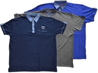 Übergrößen Tolles Poloshirt Piqué KAMRO 3 Farben Brusttasche 4XL-8XL