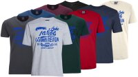 Übergrößen T-Shirt AHORN SPORTSWEAR 9 Farben Lake Tahoe blau 3XL-10XL