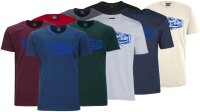 Übergrößen T-Shirt AHORN SPORTSWEAR 9 Farben Santa Cruz blau 3XL-10XL
