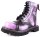 ANGRY ITCH 8-Loch Violett Rub-Off Ranger Leder Stiefel Stahlkappe EU36-48