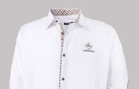 Übergrössen ! Schickes Herrenhemd LAVECCHIA LV-9003 Weiß 7XL