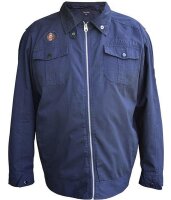 Übergrössen Schicke Übergangsjacke LAVECCHIA in Schwarz oder Navy L13001