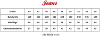 Übergrössen Top Jeans LAVECCHIA LV16-00 grau