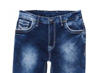 Übergrössen Top Jeans LAVECCHIA SLIM FIT FL143 blau W36 bis W50, Länge L30