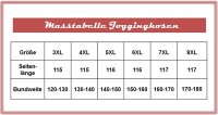 Übergrössen Jogginghose Lavecchia leichte Sommerqualität 4 Farben 3XL-8XL