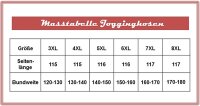 Übergrössen modische Jogginghose Lavecchia LV-2018 leichte Sommerqualität 2 Farben 3XL-8XL