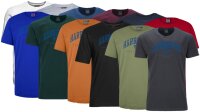 Übergrößen T-Shirt AHORN SPORTSWEAR 12 Farben Harrisburg Blau 3XL-10XL