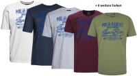 Übergrößen T-Shirt AHORN SPORTSWEAR 11 Farben Milwaukee blau 3XL-10XL