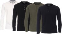 REDMOND Übergrößen Langarm-Henley-Shirt 4...