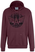 Big-Size Kapuzen-Sweatshirt AHORN SPORTS Flying Angel schwarz 6 Farben 3XL-10XL