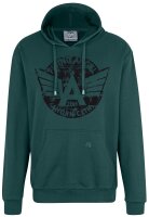 Big-Size Kapuzen-Sweatshirt AHORN SPORTS Flying Angel schwarz 6 Farben 3XL-10XL