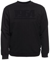 Übergrößen Sweatshirt AHORN SPORTSWEAR Graphic Number schwarz 3 Farben 3XL-10XL