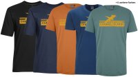 Übergrößen T-Shirt AHORN SPORTSWEAR 10 Farben Channel Island orange 3XL-10XL